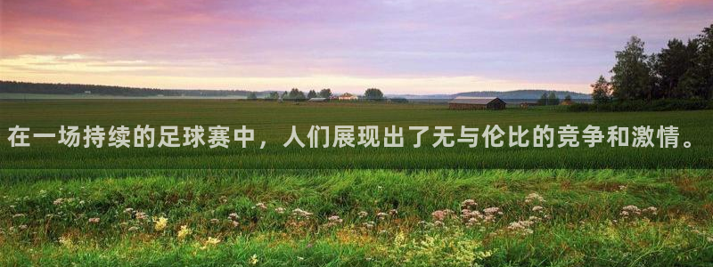 谈球吧：在一场持续的足球赛中，人们展现出了无与伦比的竞争和激情。